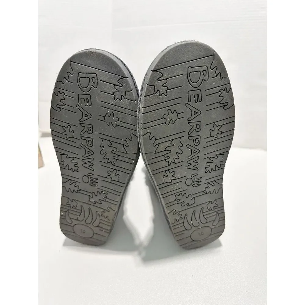 Bearpaw Womens Tatum Solids Mid Calf Boots Charcoal‎ Gray Size 10M